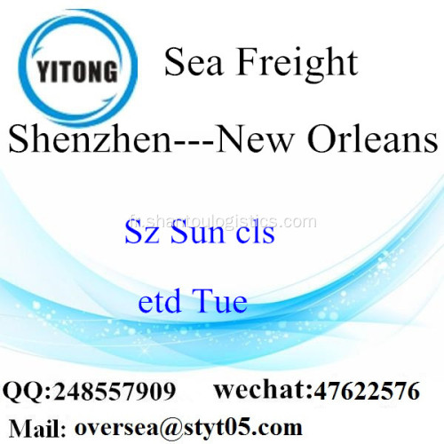 Port de Shenzhen LCL Consolidation à la Nouvelle-Orléans